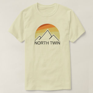 T-shirt Mont North Twin New Hampshire Rétro