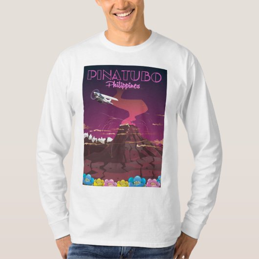 T-shirt Mont Pinatubo, Philippines (Devant)