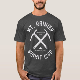 T-shirt Mont Rainier Summit Club I a escaladé le Mont