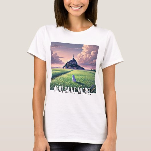 T-shirt Mont Saint-Michel (Devant)