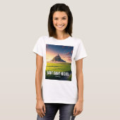 T-shirt Mont Saint-Michel (Devant entier)