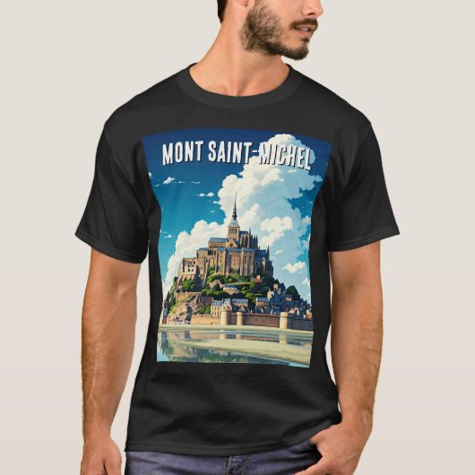 T-shirt Mont Saint-Michel (Devant)