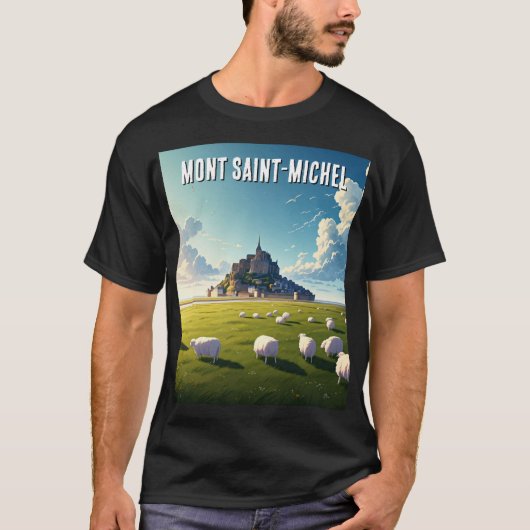 T-shirt Mont Saint-Michel (Devant)