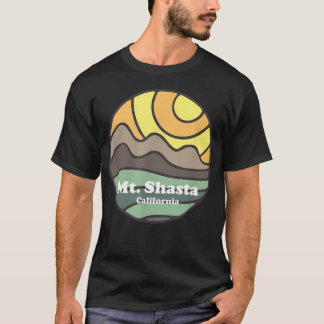 T-shirt Mont Shasta Montagnes de Californie Ca Vacances