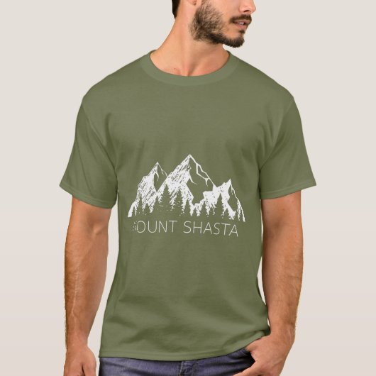 T-shirt Mont    ShastaCool Mt Shasta pour Hommes Femmes (Devant)
