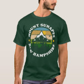 T-shirt Mont Sunapee, New Hampshire (Devant)