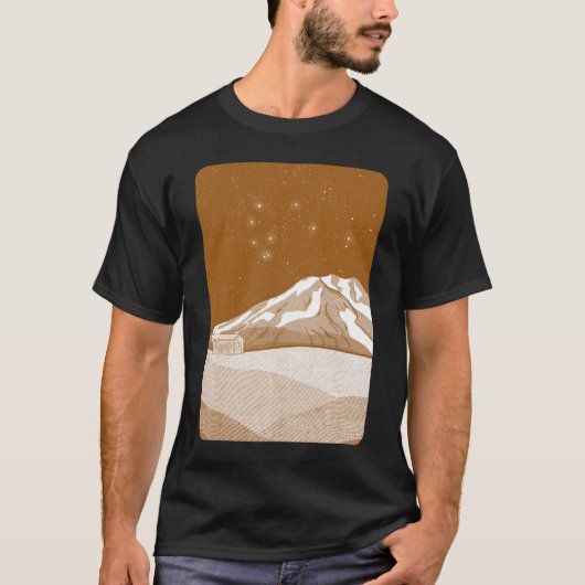 T-shirt Mont Taranaki (Devant)