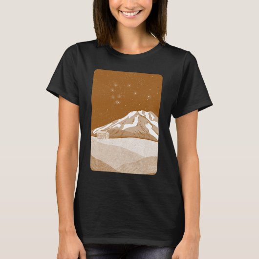 T-shirt Mont Taranaki (Devant)