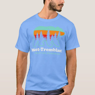 T-shirt Mont Tremblant Montagnes Laurentiennes Québec Cana