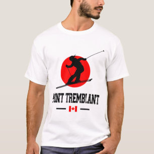 T-shirt Mont Tremblant Québec Canada Station de ski Sou