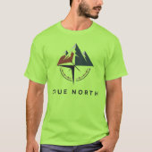 T-shirt Mont True North (Devant)