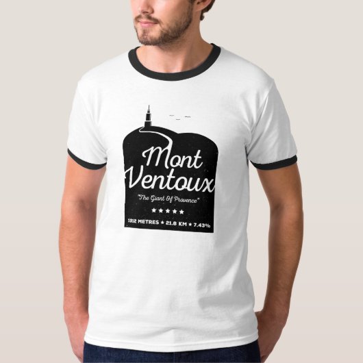 T-shirt Mont Ventoux (Devant)
