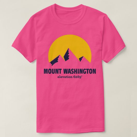 T-shirt Mont Washington (Design devant)