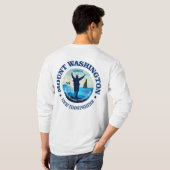 T-shirt Mont Washington (V) (Dos entier)