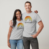 T-shirt Mont Whiteface Rétro (Unisexe)
