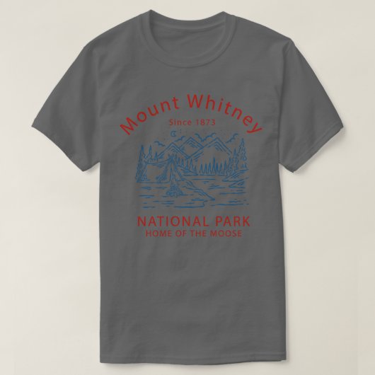 T-shirt Mont Whitney 2 (Design devant)