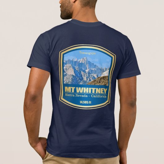 T-shirt Mont Whitney (PF) (Dos)