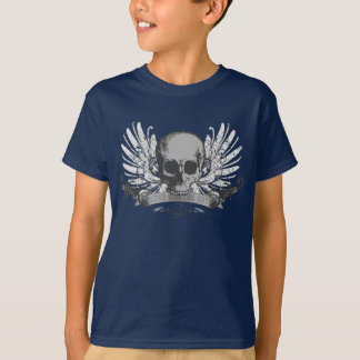 T-shirt Montage crâne mixed martial art chemise garçons -