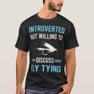 T-shirt Montage de mouches introverti