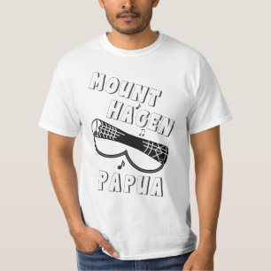 T-shirt Montage du Mont Hagen Août Drum Bird Papouasie-Nou