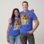 T-shirt Montage Macro de Fossile d'Ammonite (Unisexe)