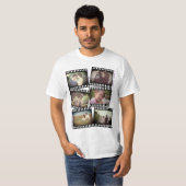 T-shirt montage vintage sur mesure (Devant entier)