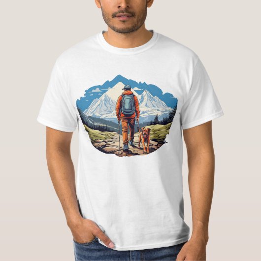 T-shirt Montagne : Aventurez-vous au sommet! (Devant)