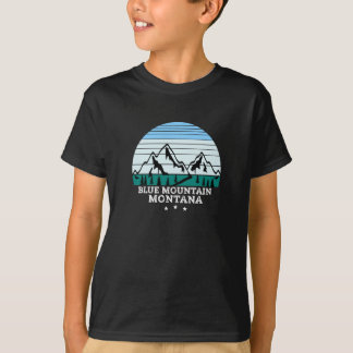 T-shirt MONTAGNE BLUE Montana