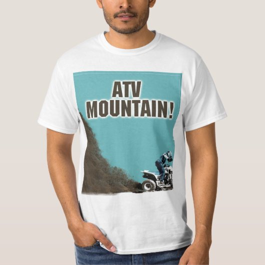 T-shirt Montagne d'ATV (Devant)