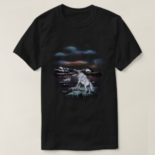 T-shirt Montagne de la Licorne Mystique - Aérographe Fanta