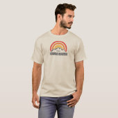 T-shirt Montagne de neige (Devant entier)