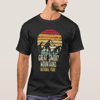 T-shirt Montagne du parc national des Great Smoky Mountain