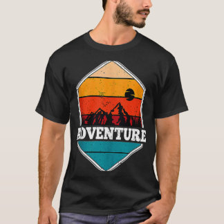 T-shirt Montagne et forêt Débardeur Silhouette 60