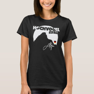 T-shirt Montagne Hochvogel Alpes d'Allgäu Bavière Tirol Ra