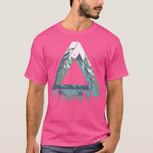T-shirt Montagne impossible (Devant)