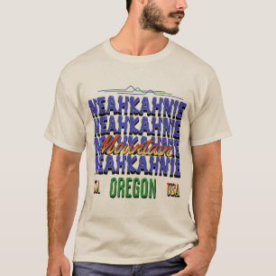 T-shirt Montagne Neahkahnie, Oregon