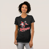 T-shirt Montagne rocheuse Rollergirls (Devant entier)