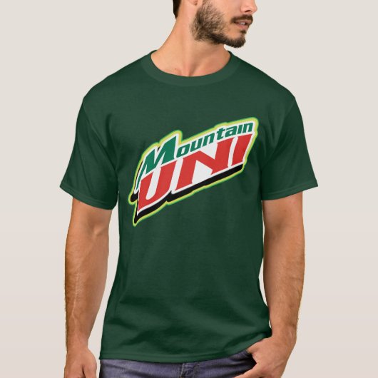 T-shirt Montagne Uni (Devant)