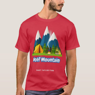 T-shirt Montagne Wolf