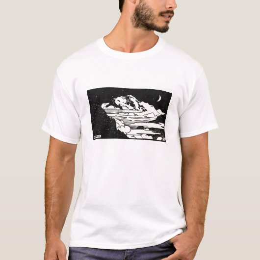 T-shirt Montagnes (Devant)