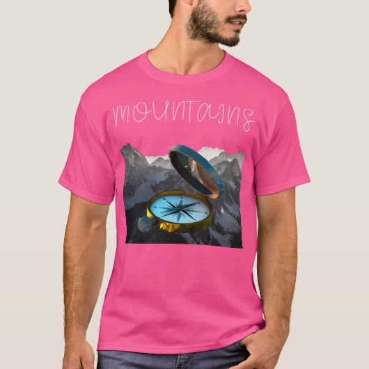 T-shirt Montagnes actives (Devant)