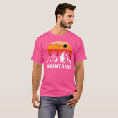 T-shirt Montagnes actives (Devant entier)