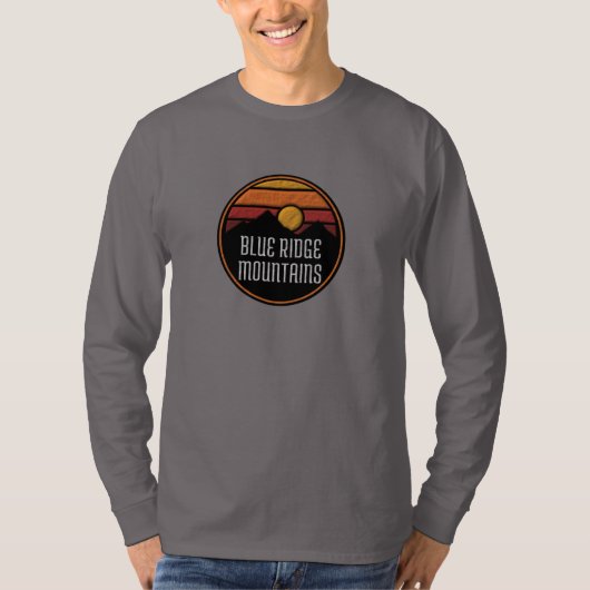 T-shirt Montagnes Blue Ridge (Devant)