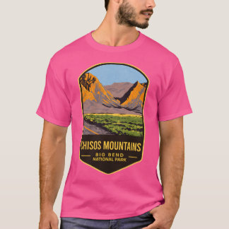 T-shirt Montagnes Chisos Parc national de Big Bend Actif