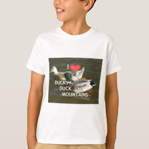 T-shirt Montagnes de canard Ducky.