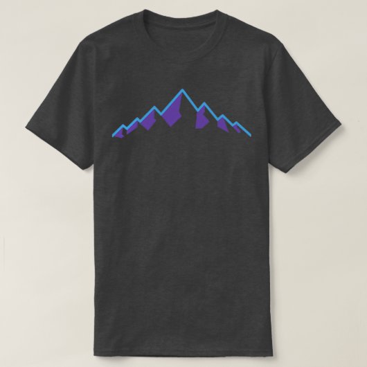 T-shirt Montagnes de Jazz (Design devant)