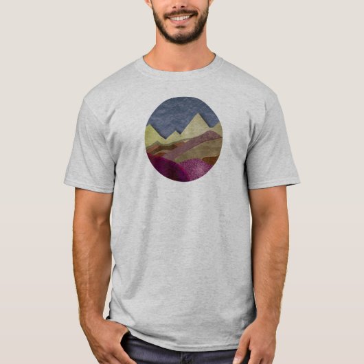 T-shirt Montagnes de mûrier (Devant)