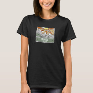 T-shirt Montagnes de Truckee Californie Ensoleillement CA