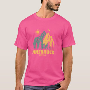 T-shirt Montagnes d'Innsbruck Autriche Randonnée Extérieur
