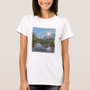 T-shirt Montagnes   El Capitan Yosemite Park, Californie
